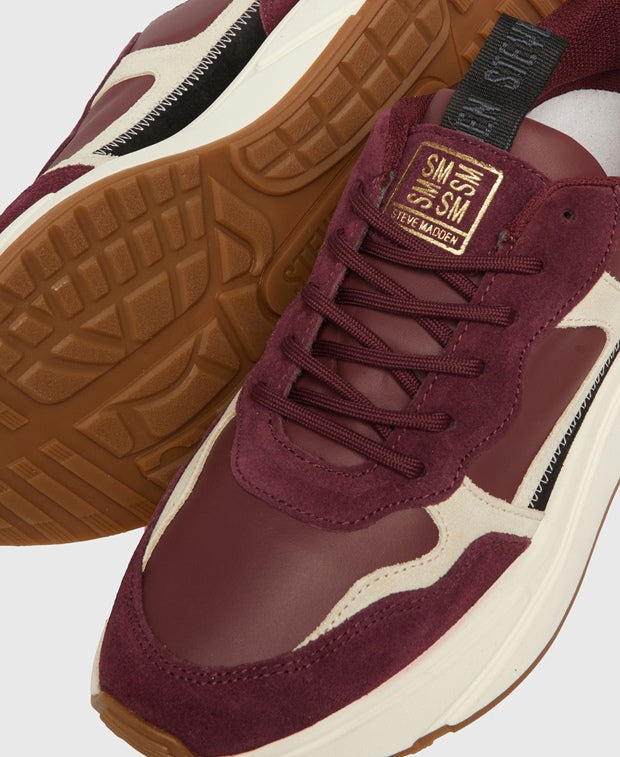 Маратонки STARLYN TRAINER BURGUNDY